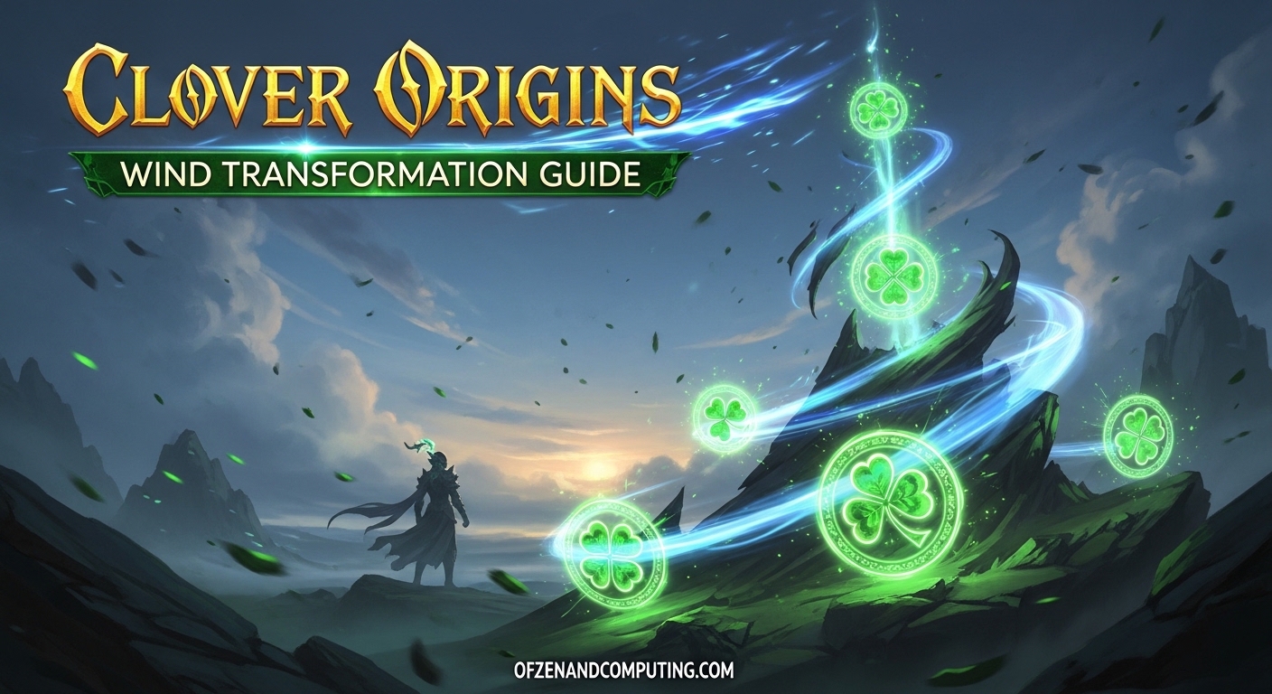 Clover Origins Wind Transformation Guide
