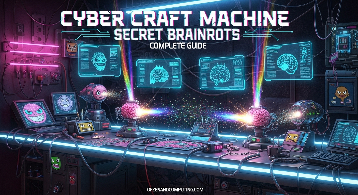 Cyber Craft Machine Secret Brainrots Complete Guide