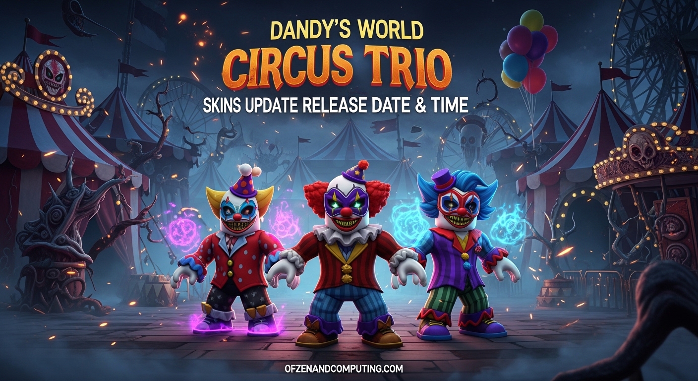 Dandy's World Circus Trio Skins Update Release Date & Time