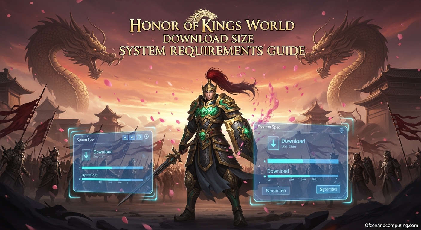 Honor of Kings World Download Size System Requirements Guide