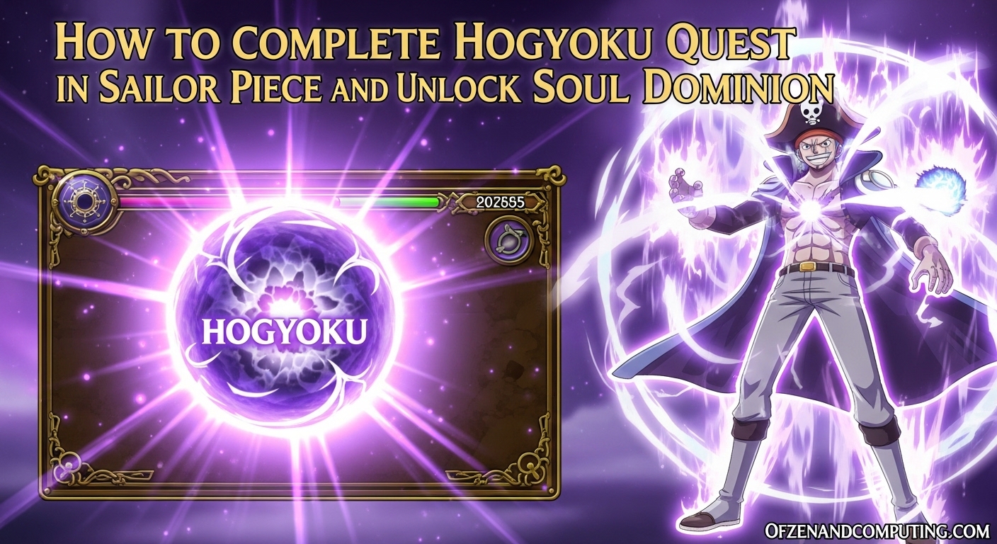 How to Complete Hogyoku Quest in Sailor Piece and Unlock Soul Dominion