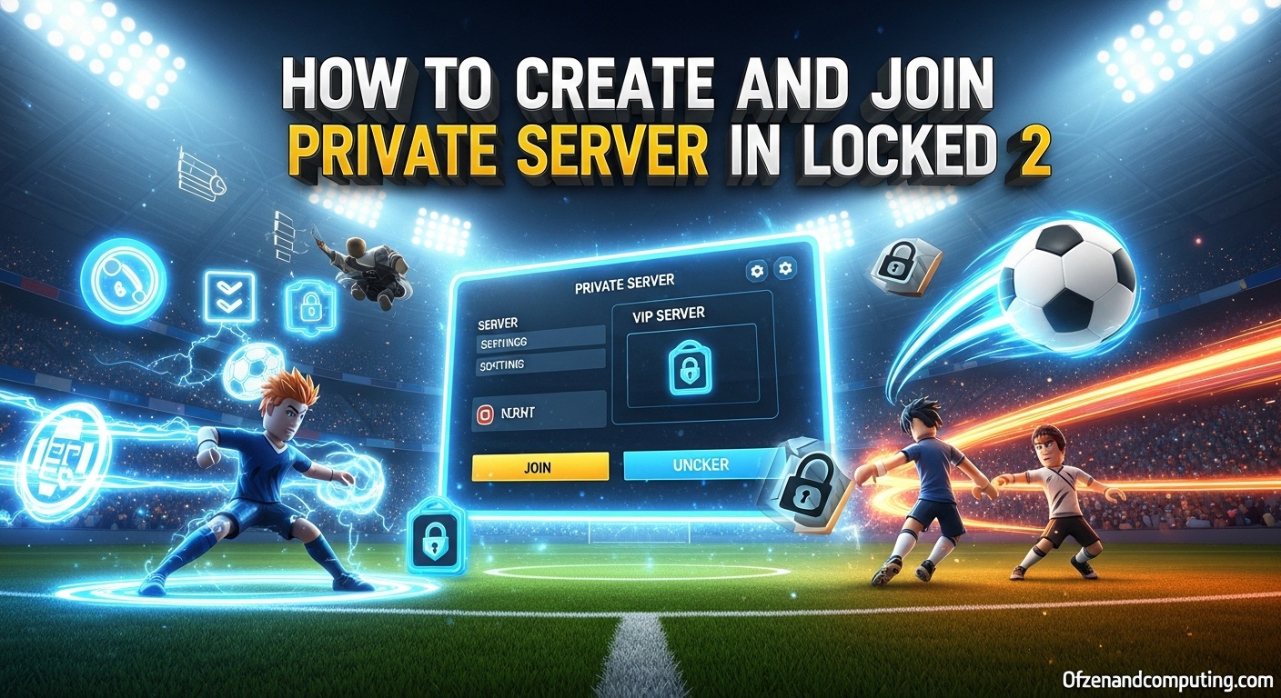 How to Create and Join Private Server in Locked 2