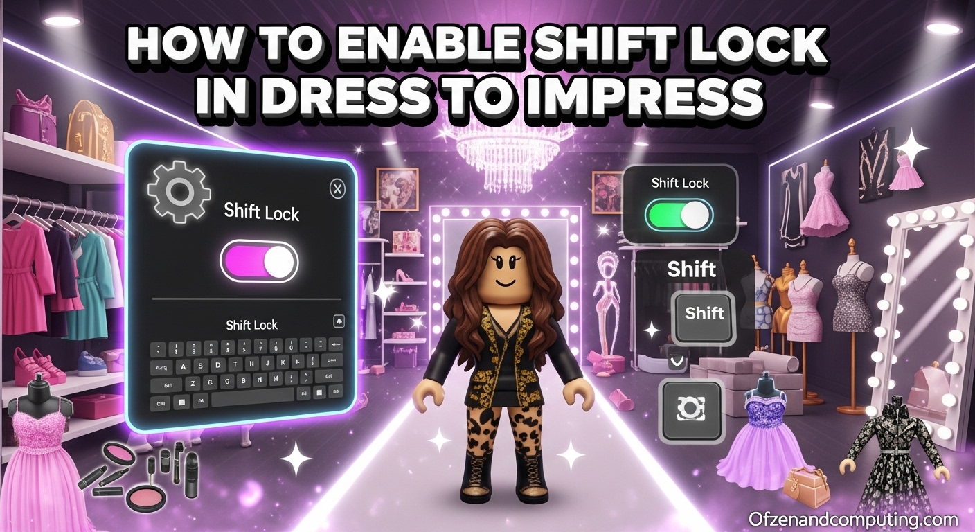 How to Enable Shift Lock in Dress to Impress