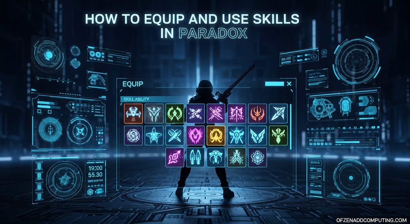How to Equip and Use Skills in Paradox