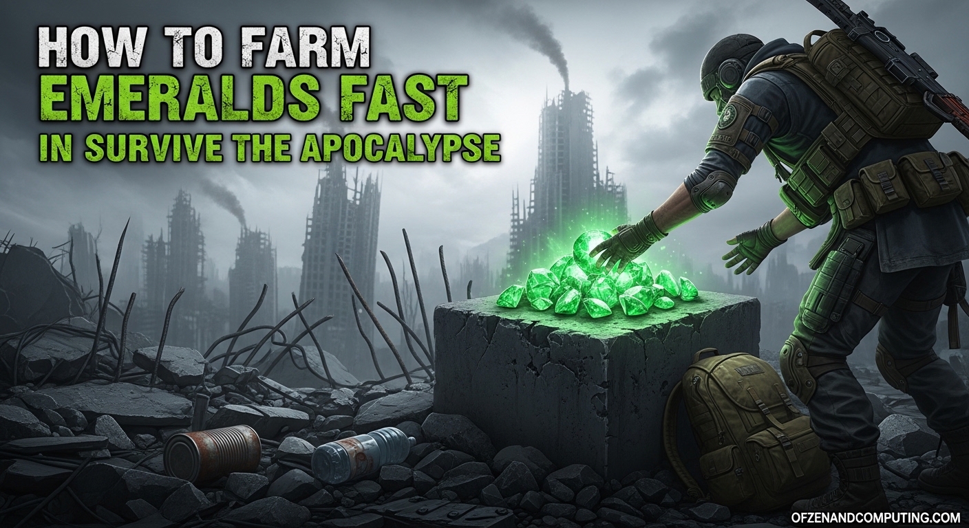 How to Farm Emeralds Fast in Survive the Apocalypse