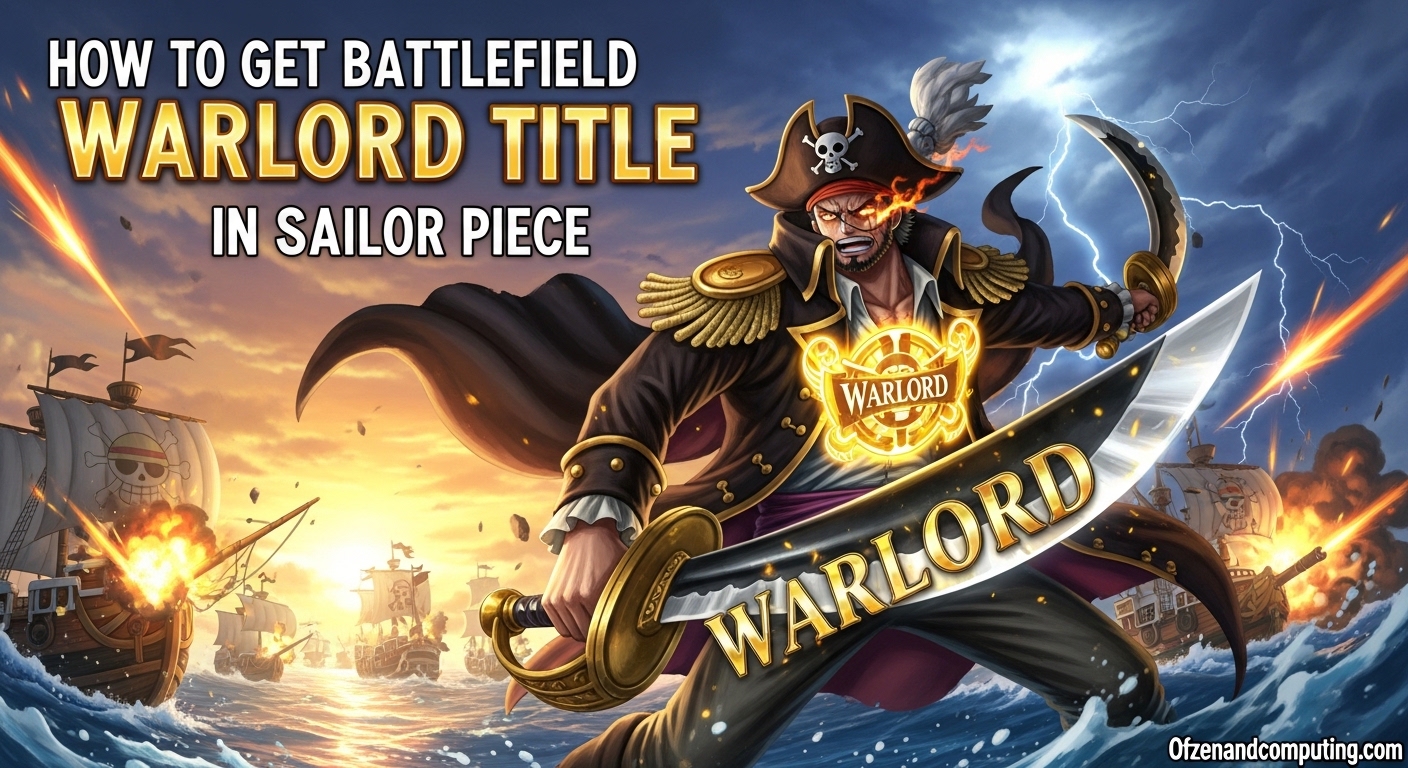 How to Get Battlefield Warlord Title in Sailor Piece