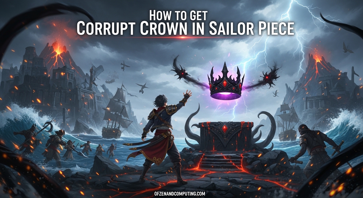 How to Get Corrupt Crown in Sailor Piece