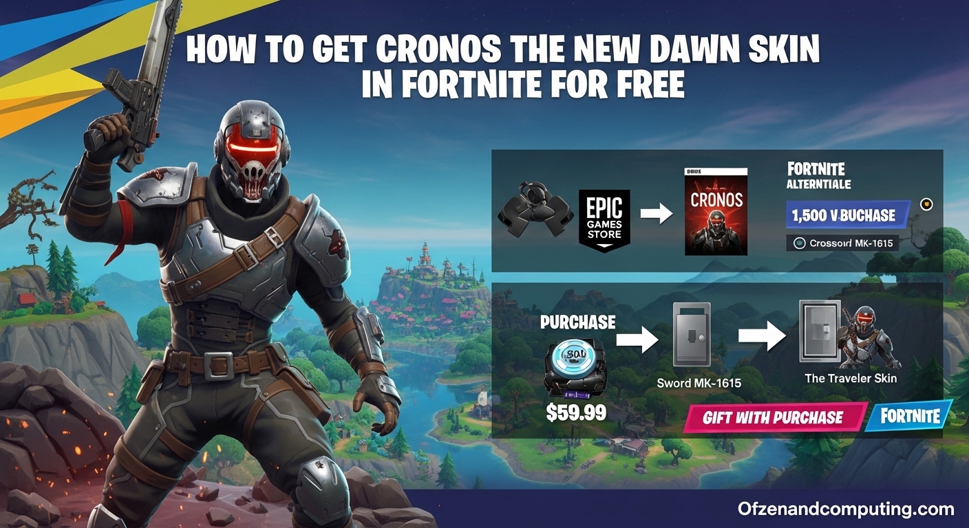 How to Get Cronos The New Dawn Skin in Fortnite for Free