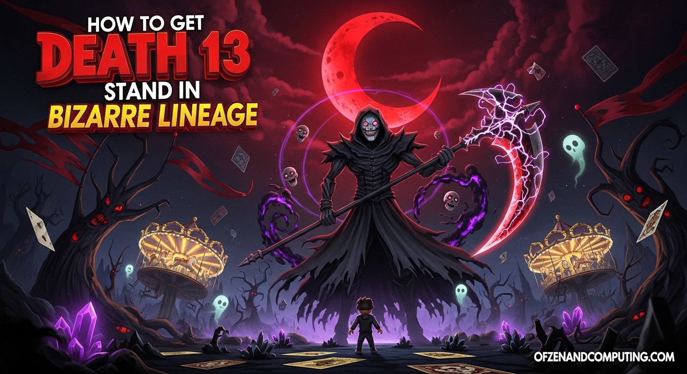 How to Get Death 13 Stand in Bizarre Lineage