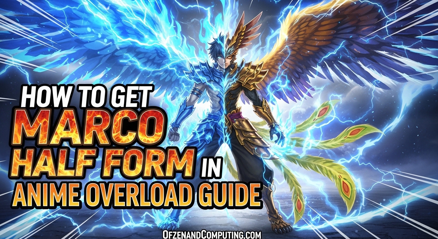 How to Get Marco Half Form in Anime Overload
