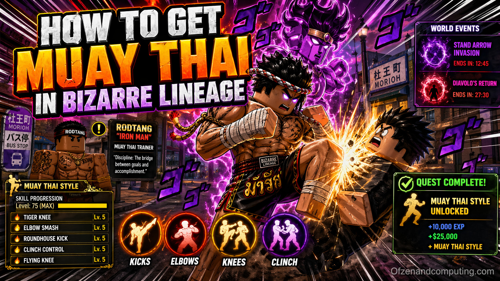 How to Get Muay Thai in Bizarre Lineage