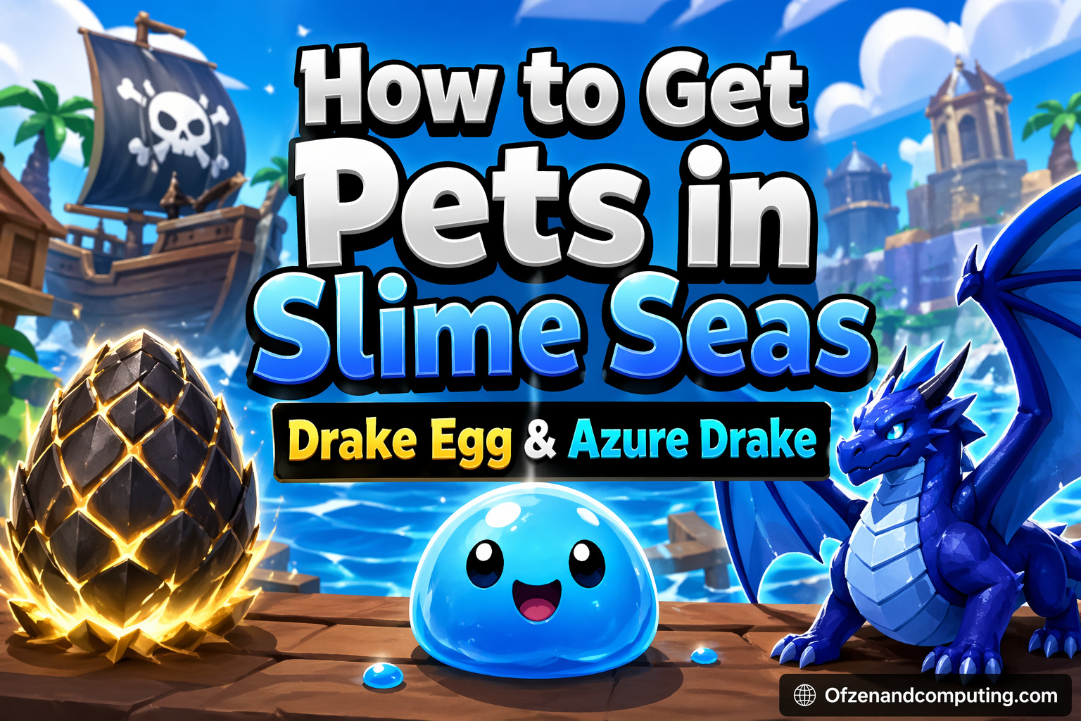 How to Get Pets in Slime Seas Drake Egg & Azure Drake