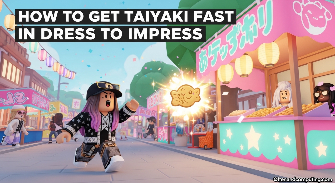 How to Get Taiyaki Fast in Dress To Impress