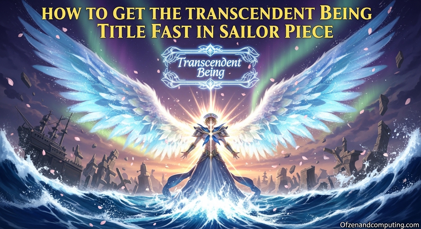 How to Get the Transcendent Being Title Fast in Sailor Piece
