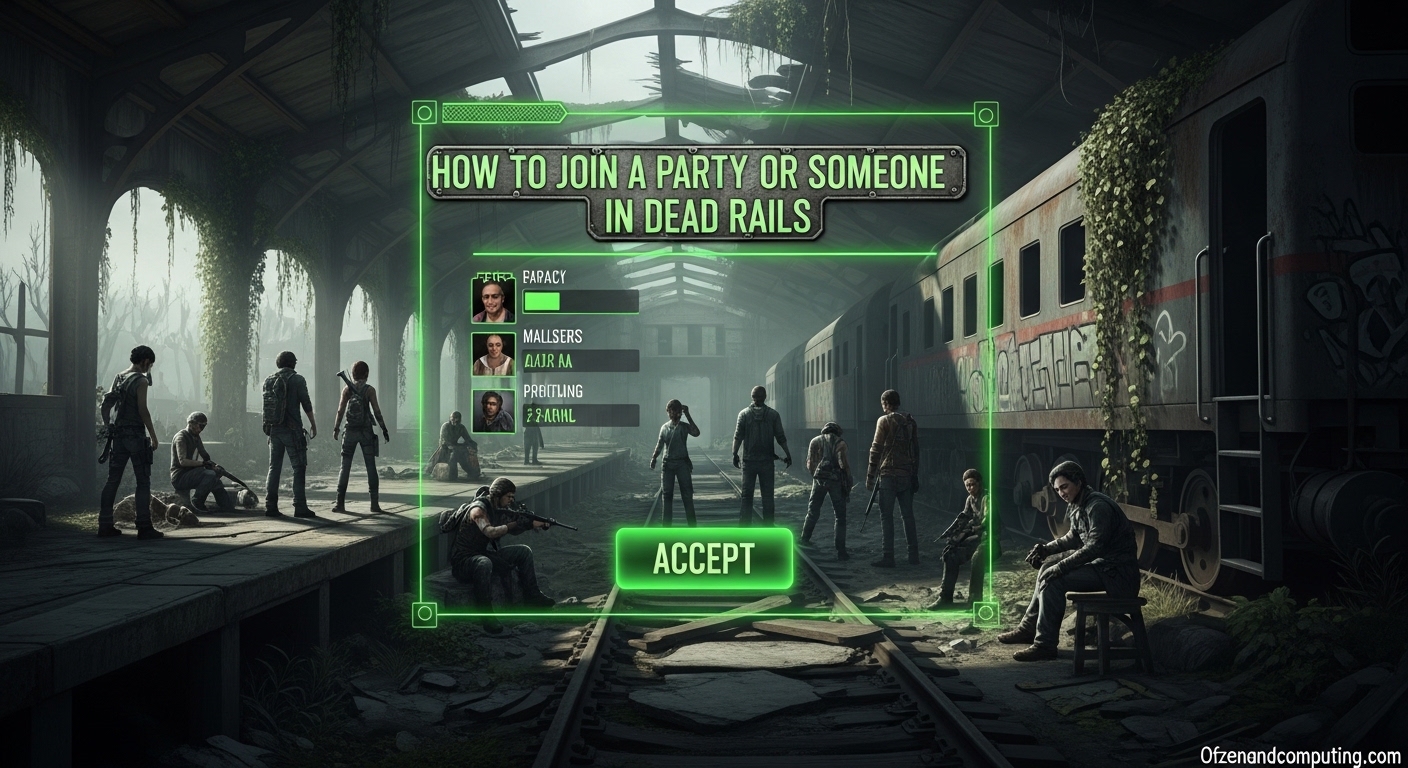 How to Join Party or Someone in Dead Rails