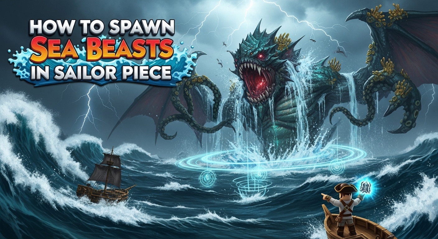 How to Spawn Sea Beasts in Sailor Piece