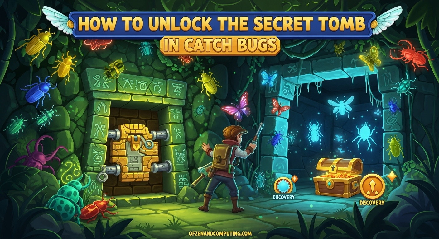 How to Unlock the Secret Tomb in Catch Bugs