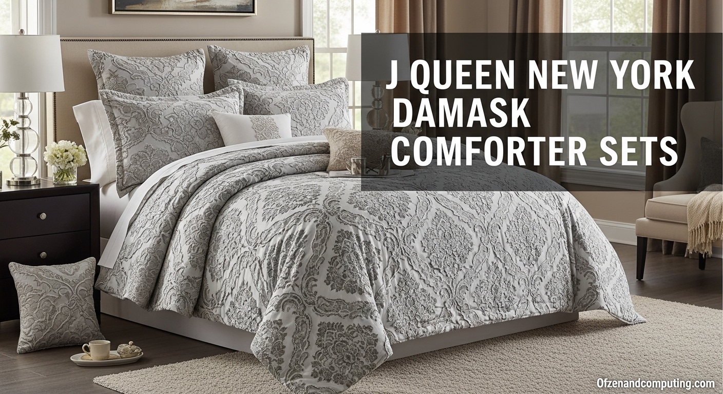 J Queen New York Damask Comforter Sets