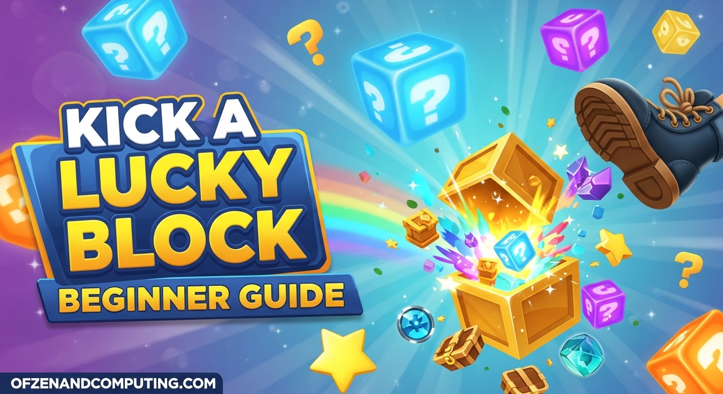 Kick a Lucky Block Beginner Guide