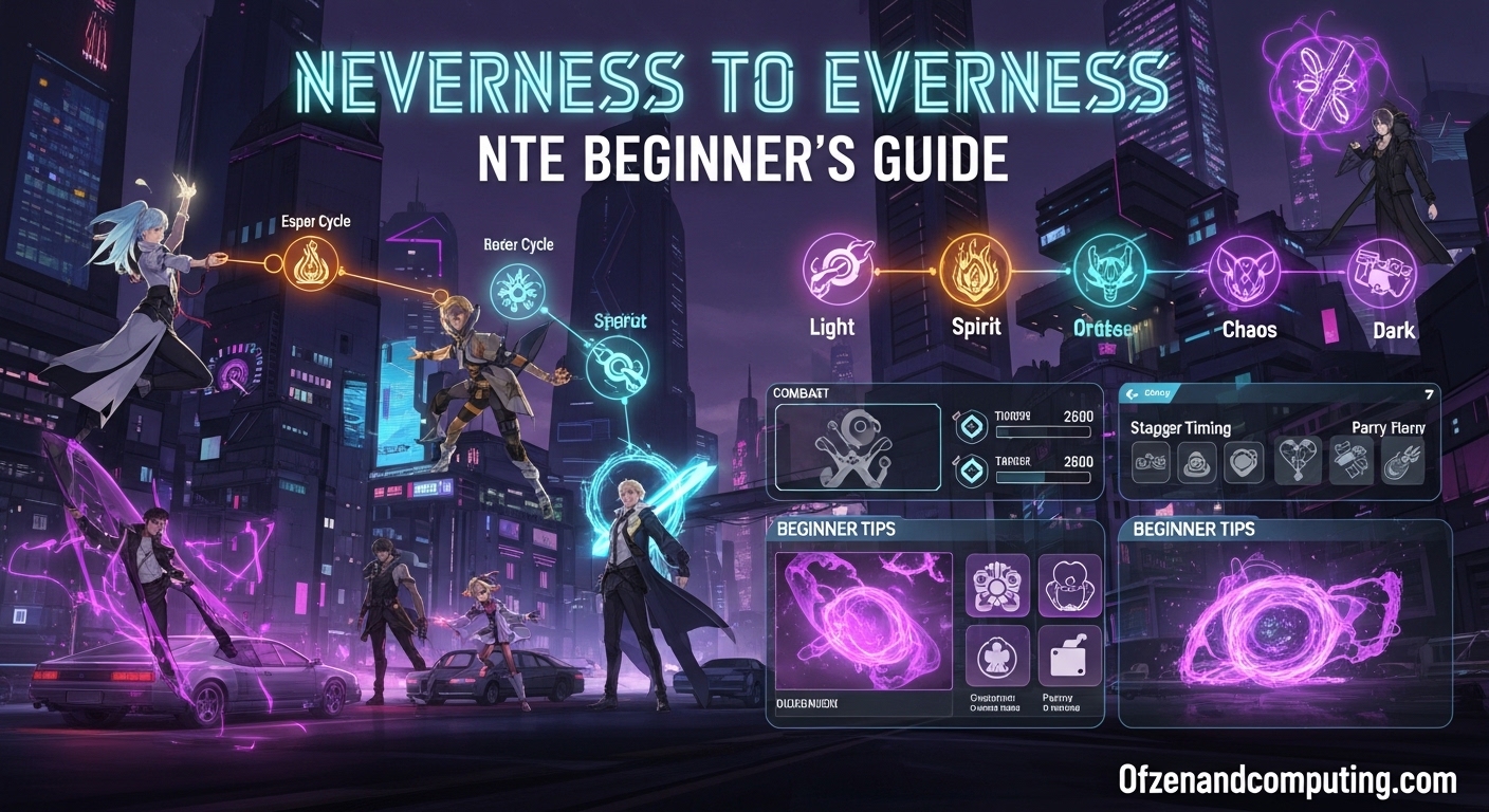 Neverness to Everness NTE Beginner's Guide