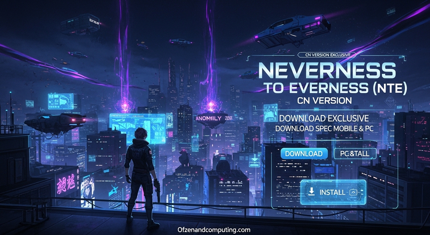 Neverness to Everness NTE CN Version Download Spec Mobile & PC