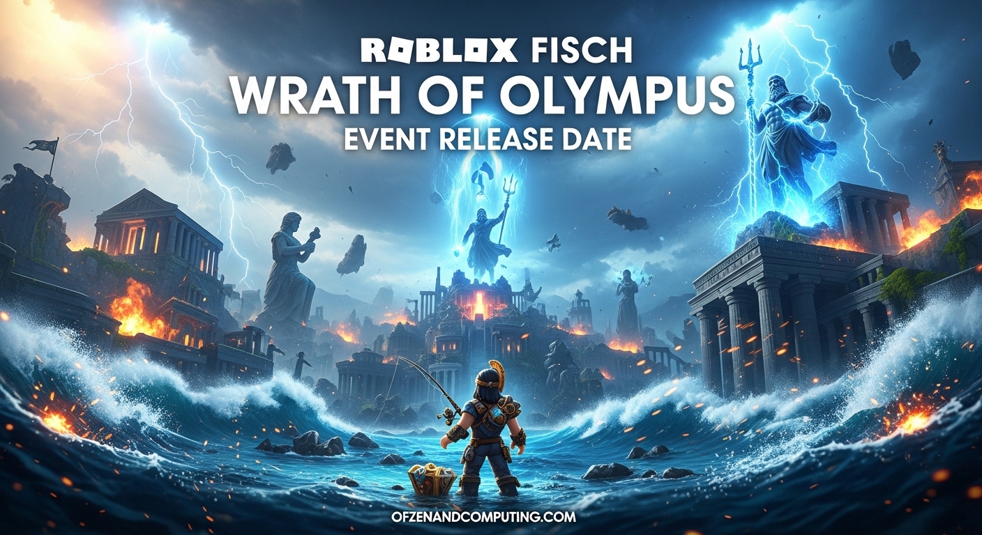 Roblox Fisch Wrath of Olympus Event Release Date