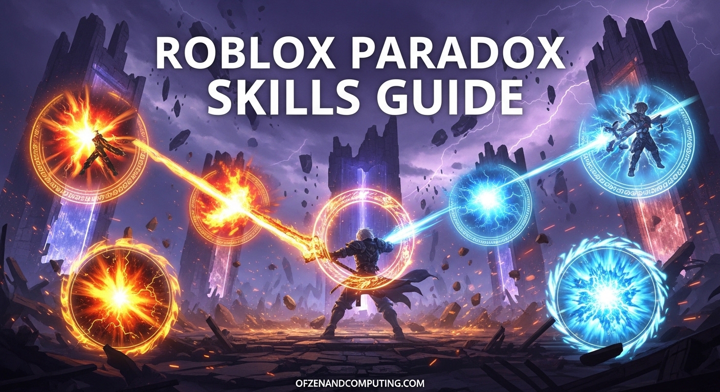 Roblox Paradox Skills Guide