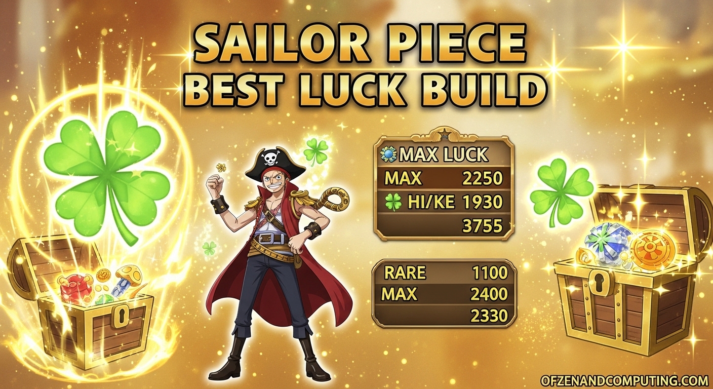Sailor Piece Best Luck Build