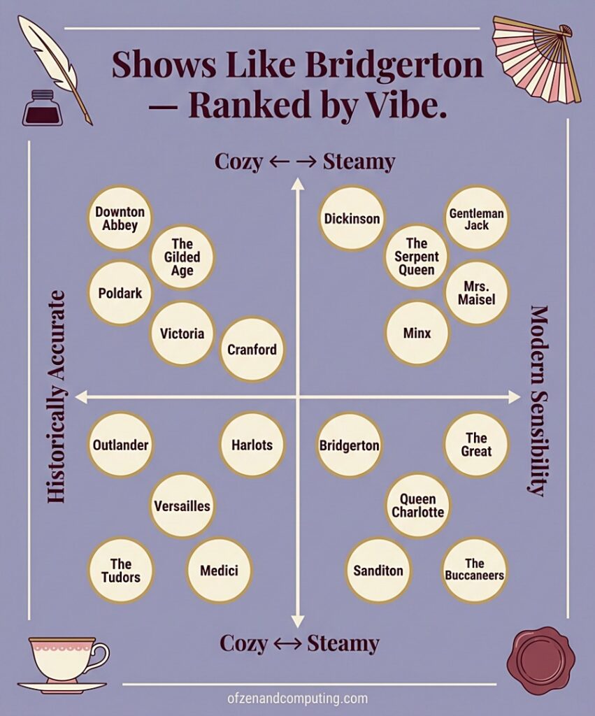 Shows Like Bridgerton — Ranked by Vibe