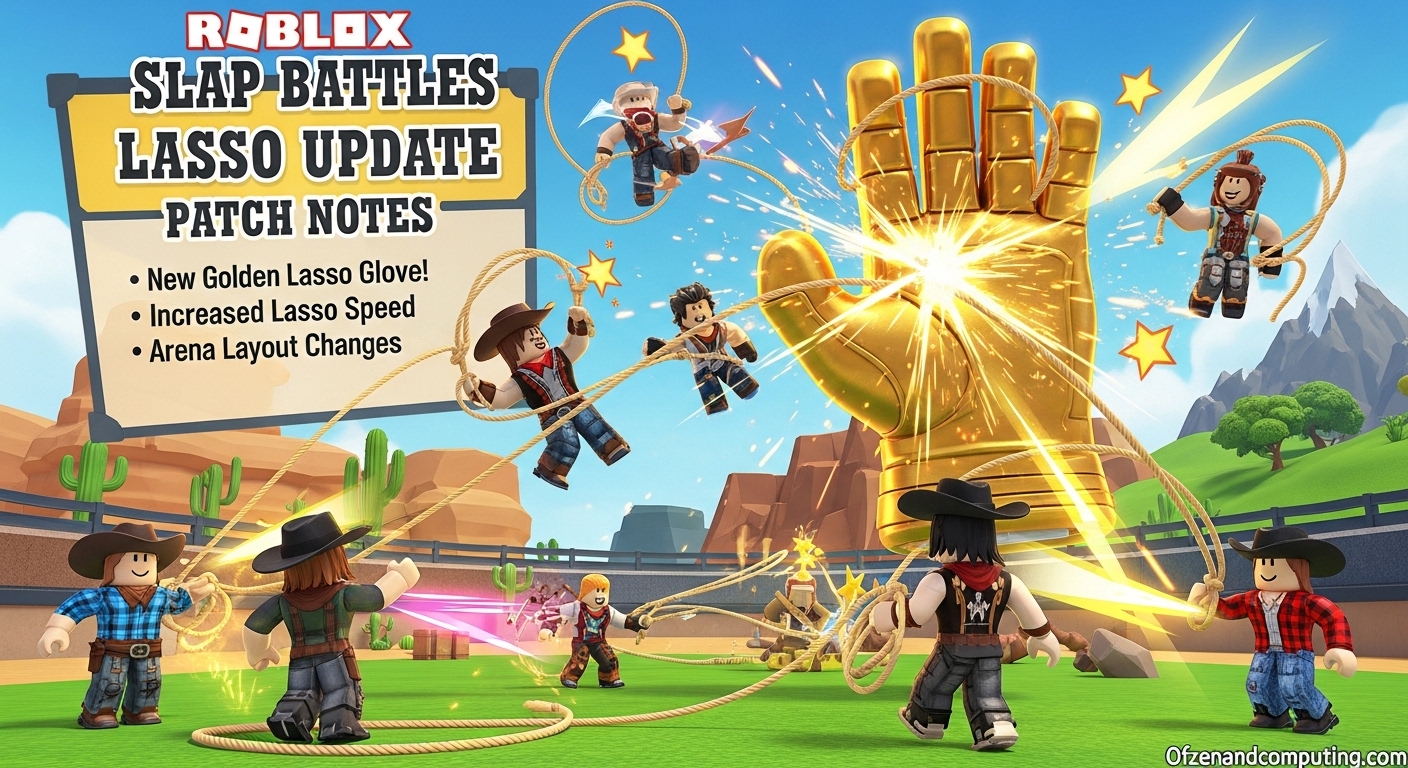 Slap Battles Lasso Update Patch Notes