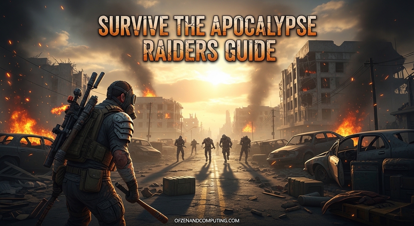 Survive the Apocalypse Raiders Guide