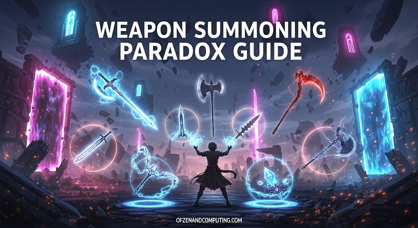 Weapon Summoning Paradox Guide