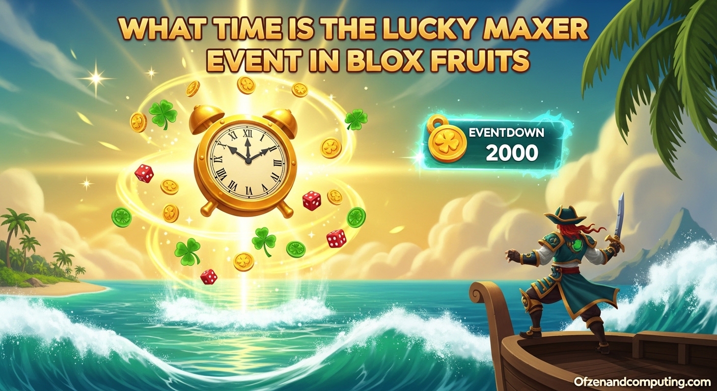 What Time is the Lucky Maxer Event in Blox Fruits