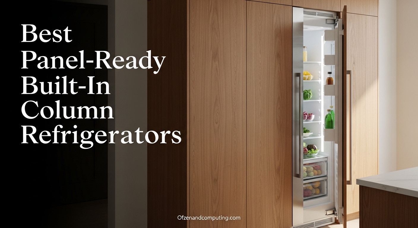 best panel-ready built-in column refrigerators