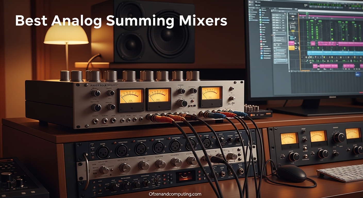 Best Analog Summing Mixers