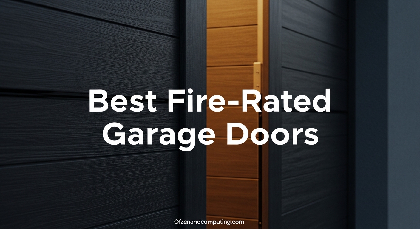 Best Fire-Rated Garage Doors