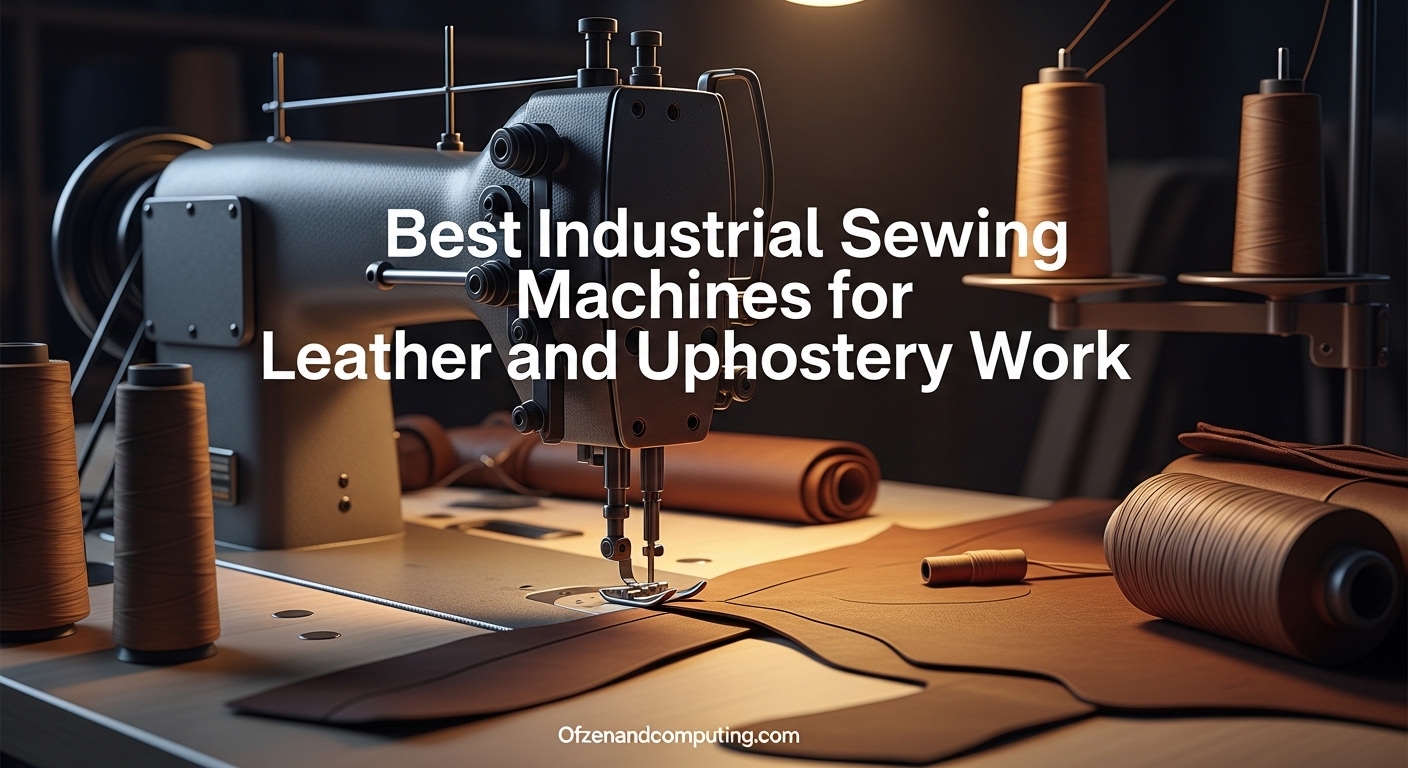 est Industrial Sewing Machines for Leather and Upholstery Work