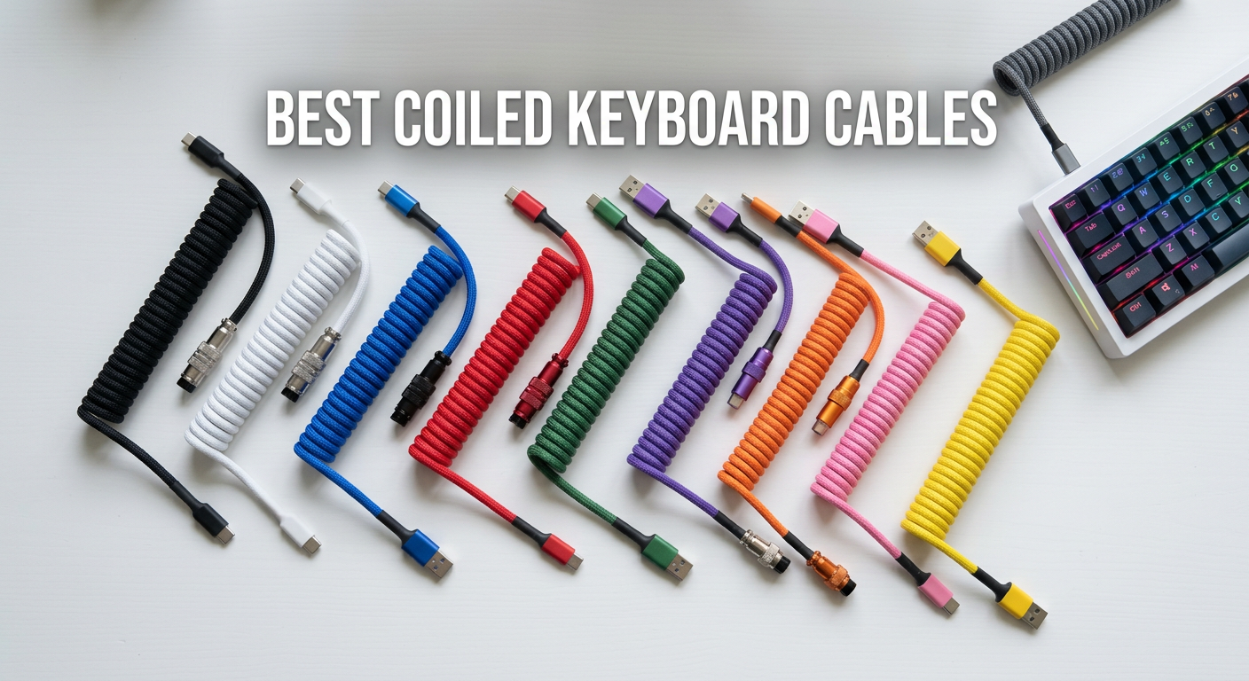 Best Coiled Keyboard Cables for Custom Builds