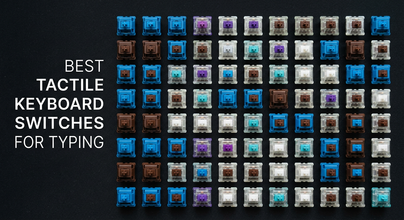 Best Tactile Keyboard Switches for Typing