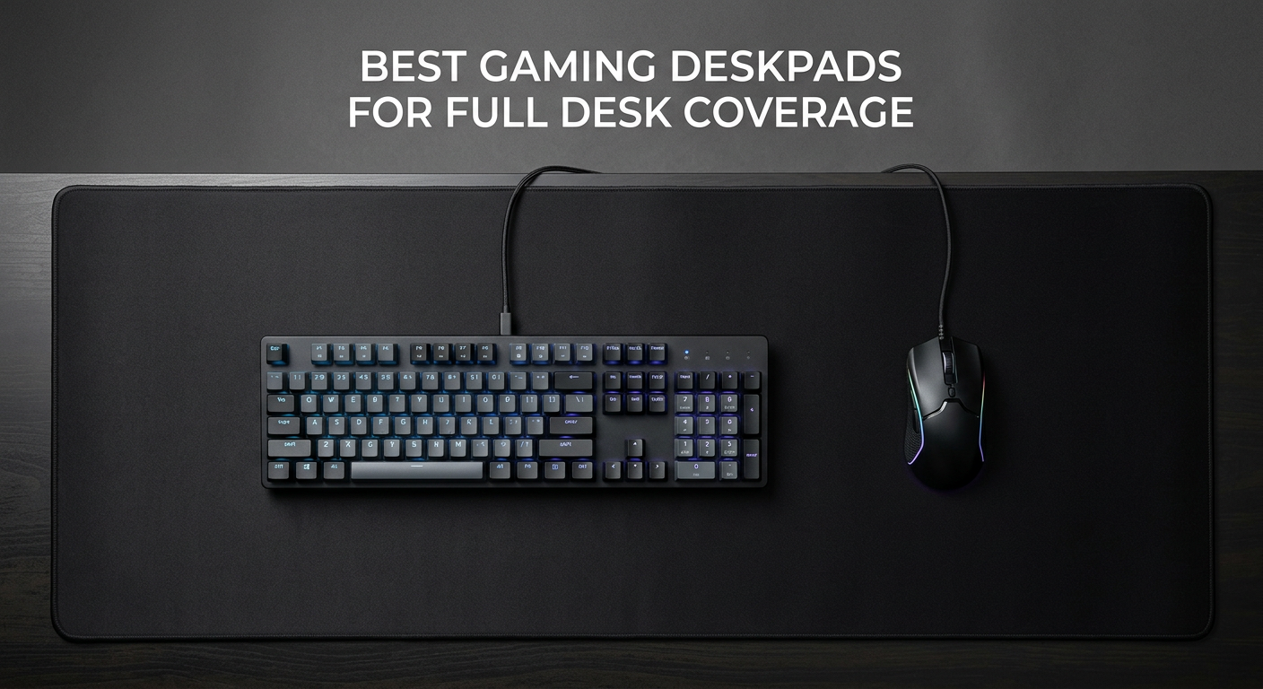 Best Gaming Deskpads for Full Desk Coverage