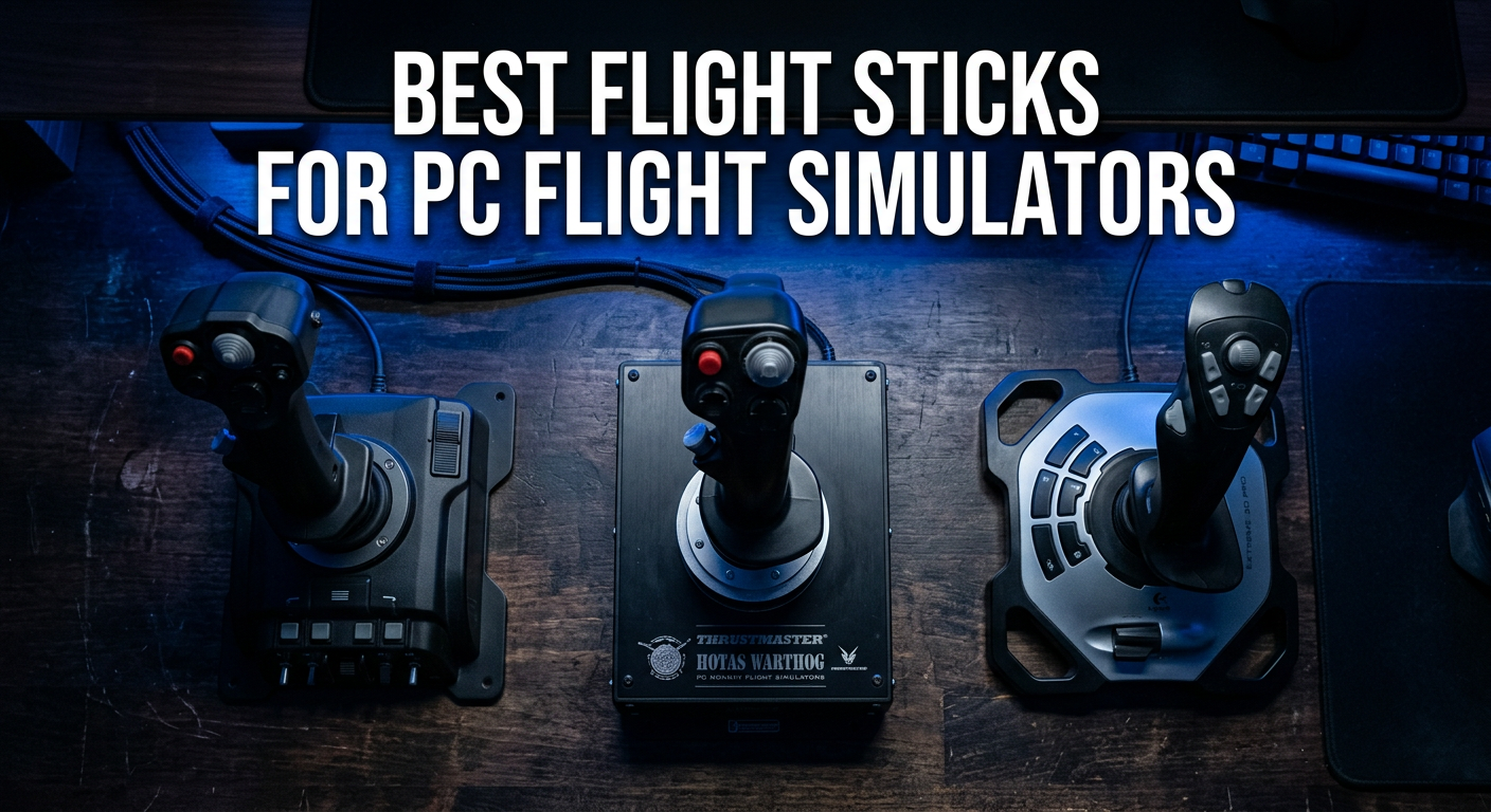 Best Flight Sticks for PC Flight Simulators