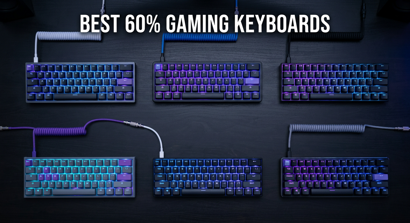 Best 60% Gaming Keyboards for Compact Setups
