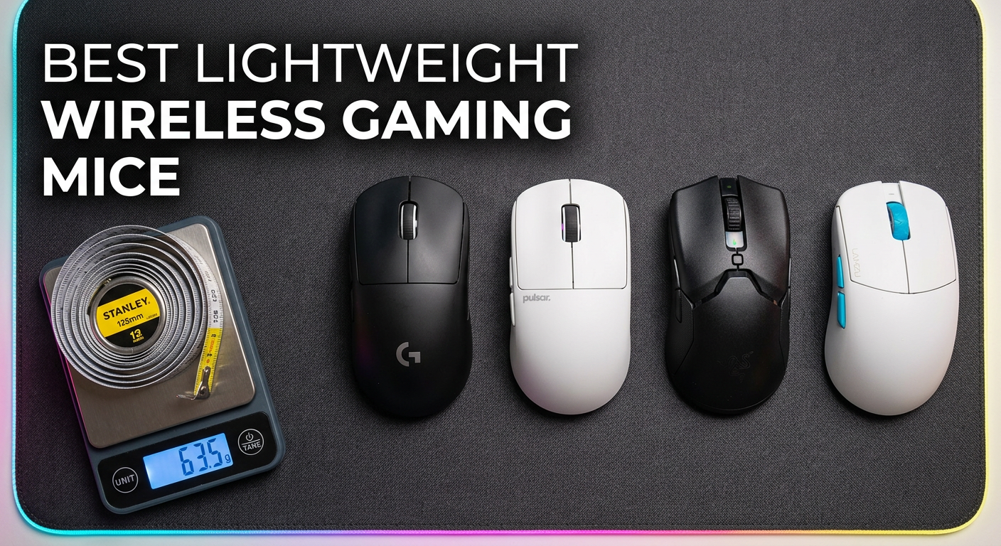 Best Lightweight Wireless Gaming Mice