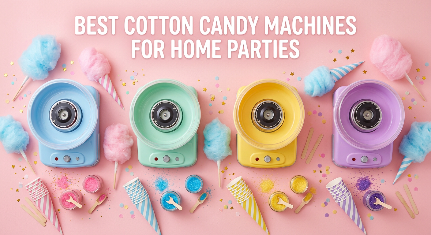 Best Cotton Candy Machines for Home Parties