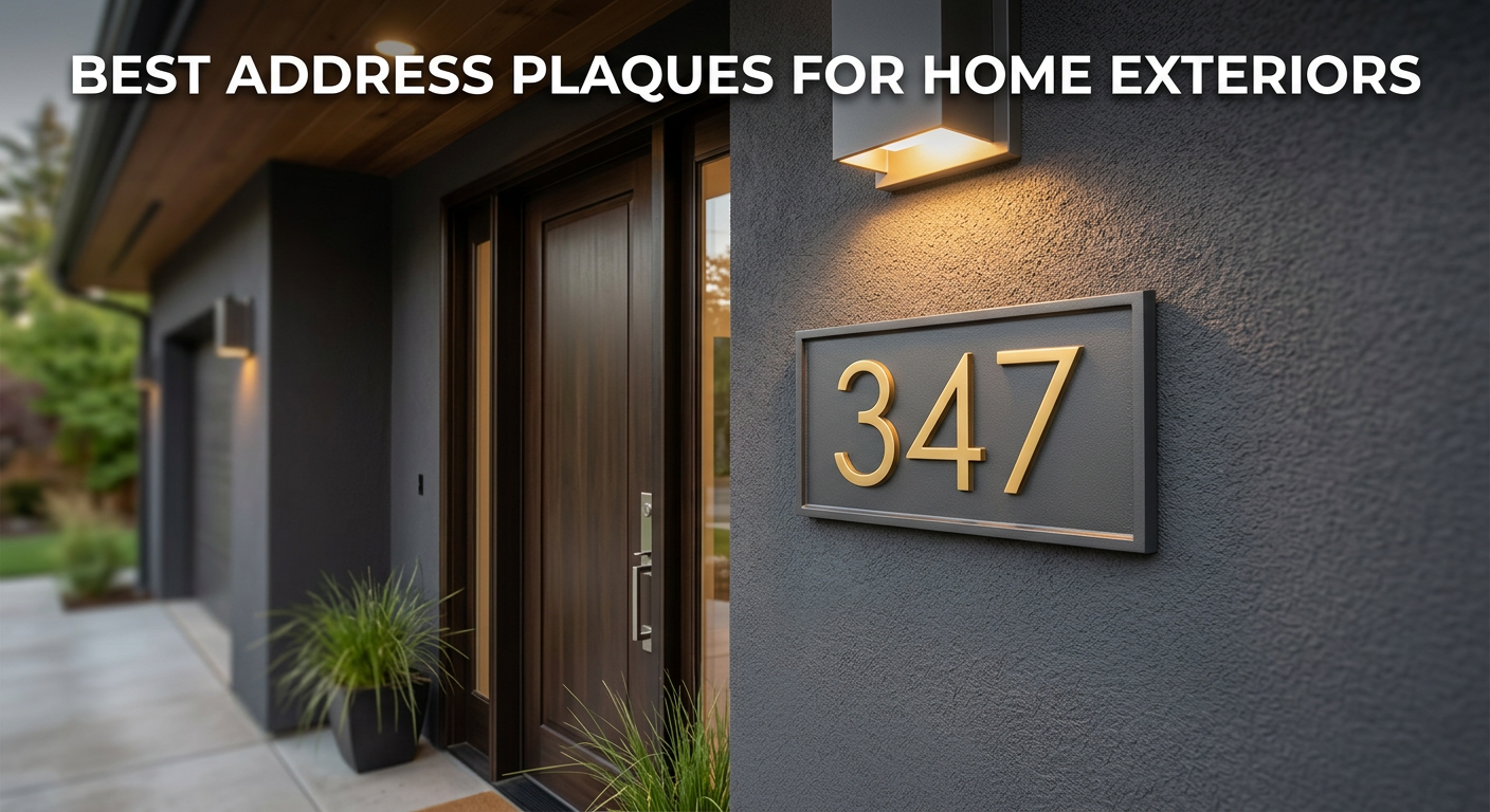Best Address Plaques for Home Exteriors