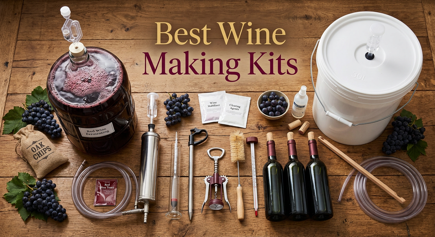 Best Wine Making Kits for Home Winemakers