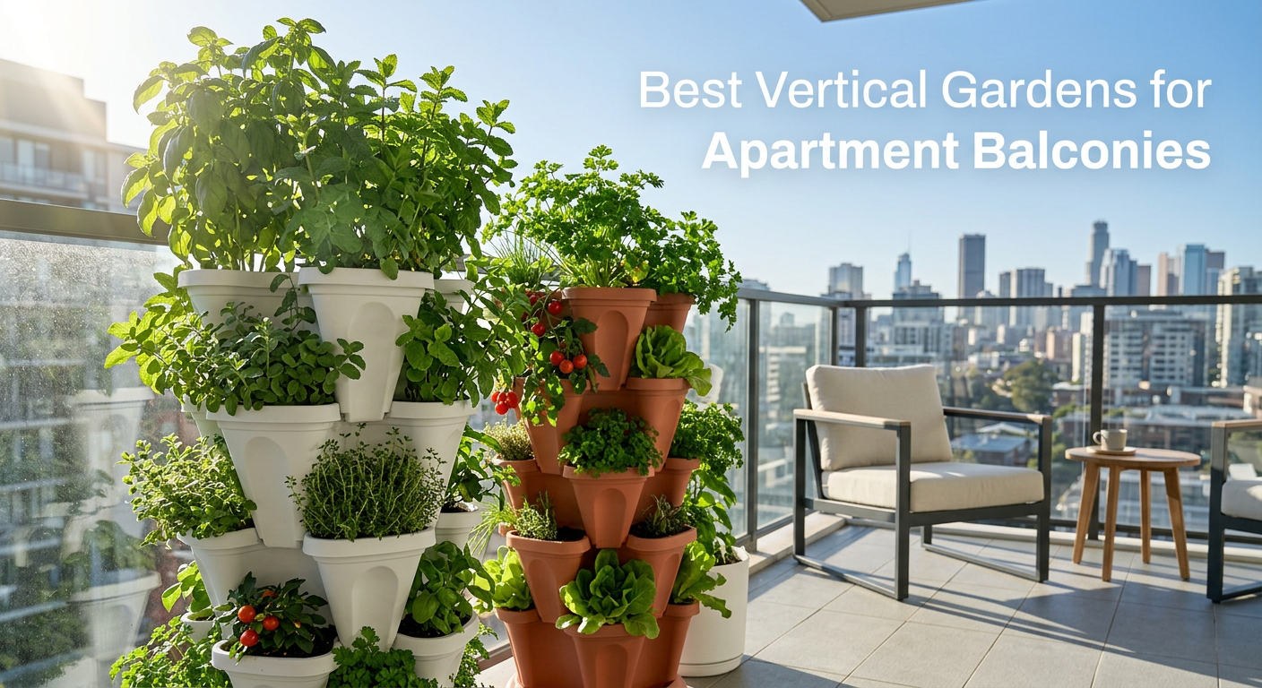 Best Vertical Gardens for Apartment Balconies