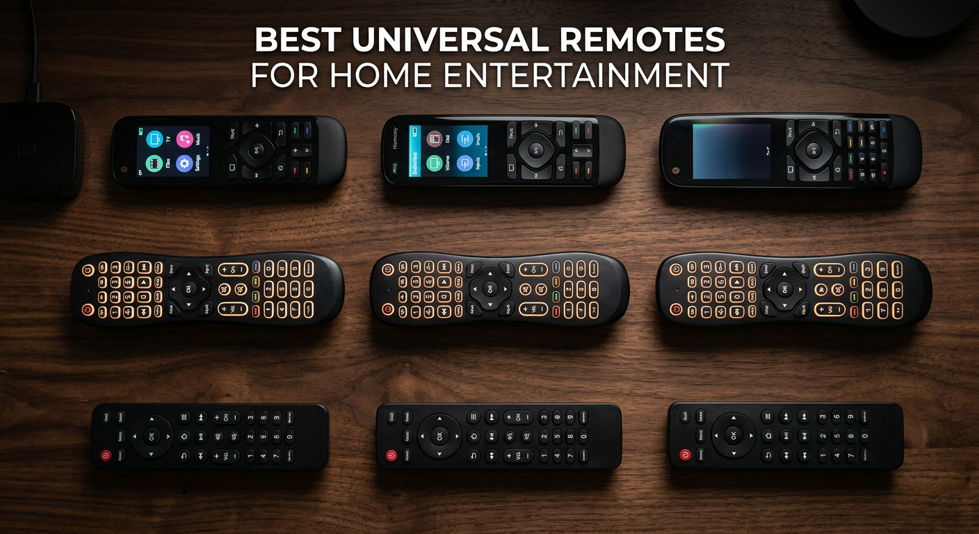 Best Universal Remotes for Home Entertainment