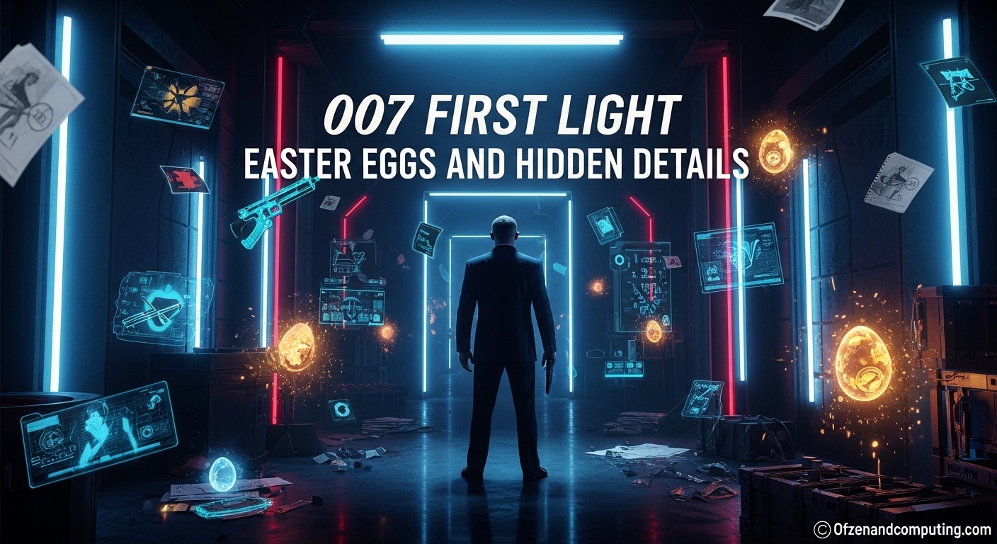 007 First Light Easter Eggs and Hidden Details