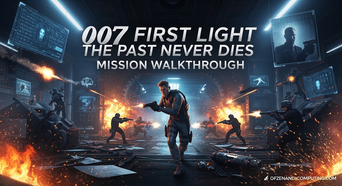 007 First Light The Past Never Dies Mission Walkthrough